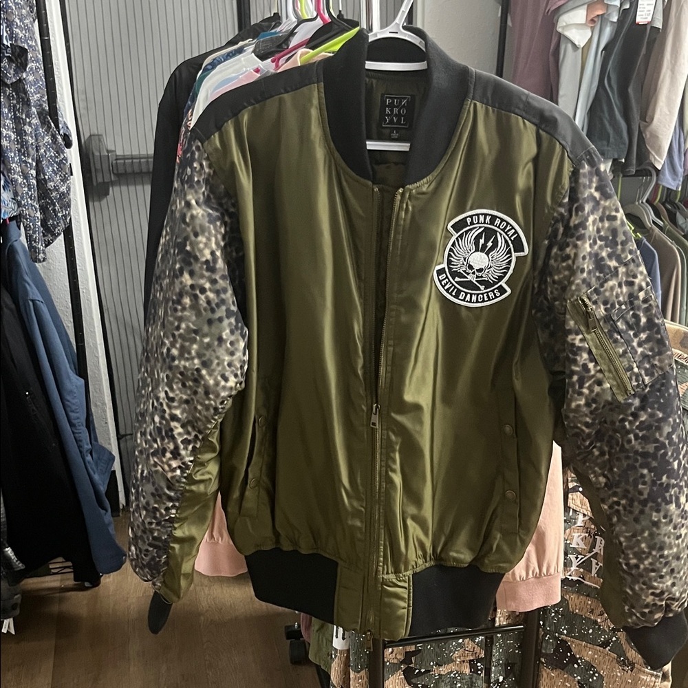 Punk Royal Olive Green Jacket
